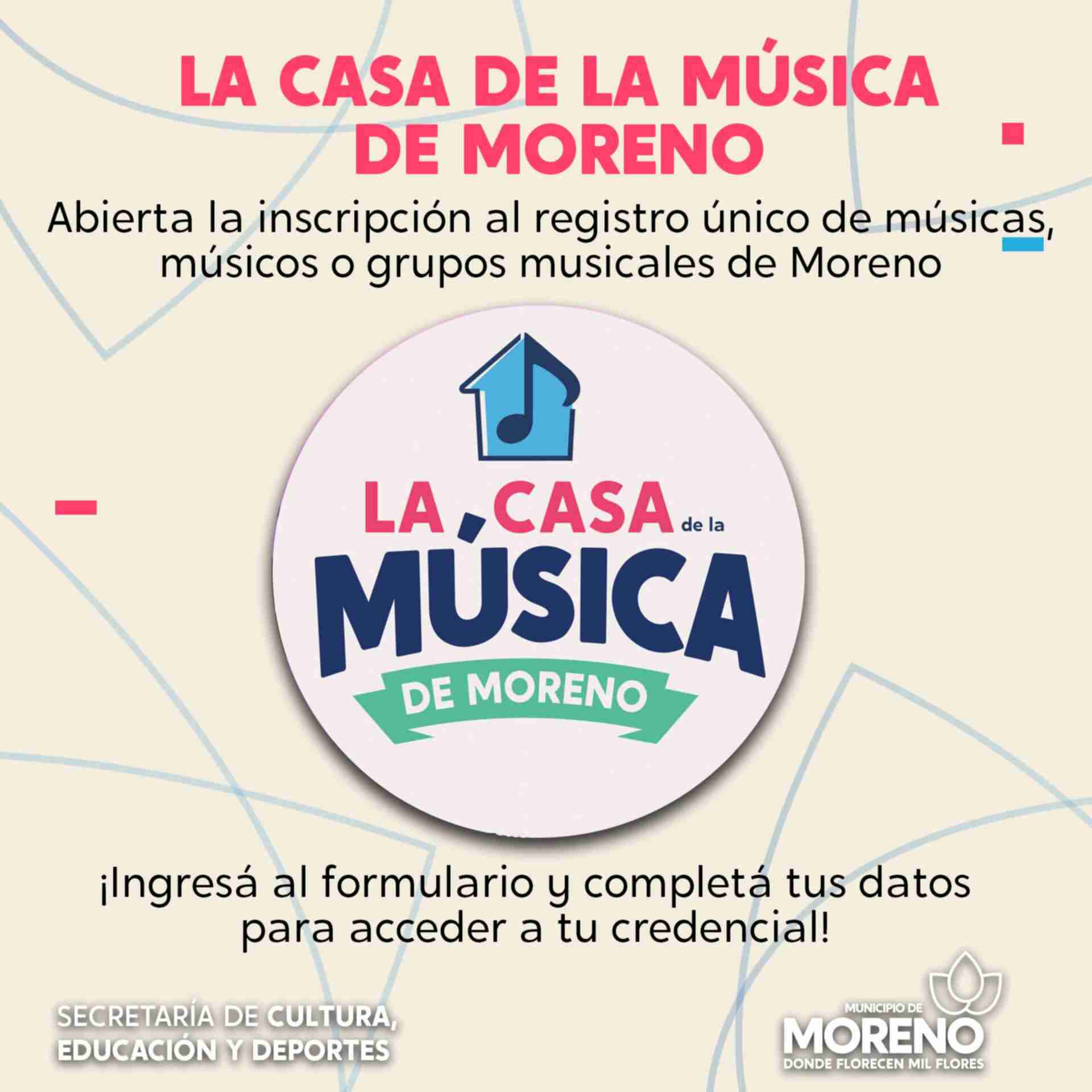 MORENO MUNICIPIO - REGISTRO ÚNICO DE MÚSICAS, MÚSICOS O GRUPOS MUSICALES